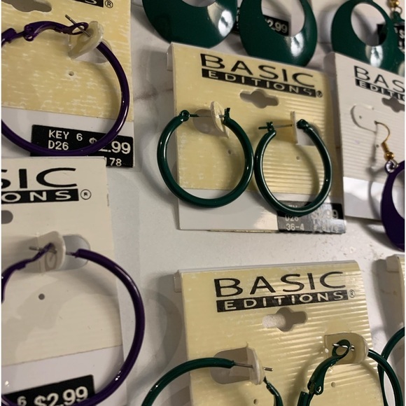 9pc Hoop Earrings Variety Set - Picture 5 of 5